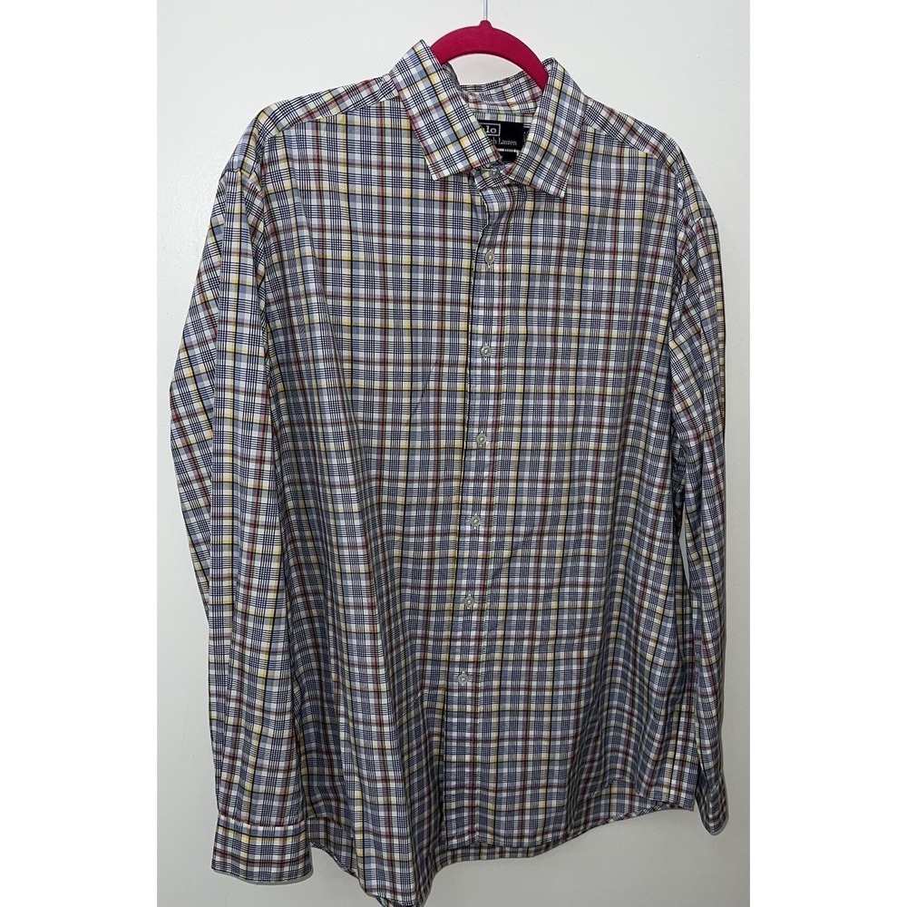 (..9)Ralph Lauren Blake Plaid Button Down Shirt Men's Size Xl